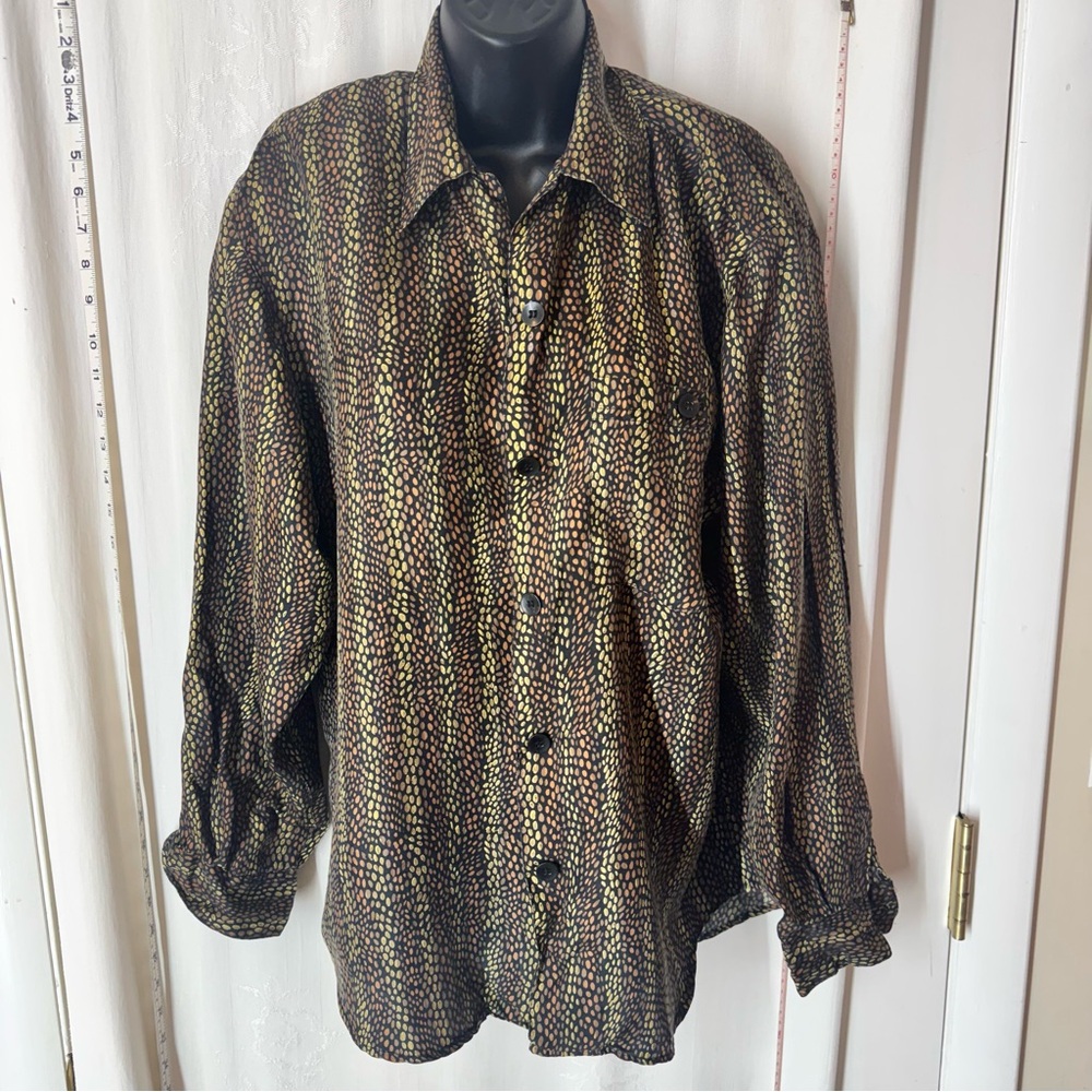 Vintage Women's Silk House Blouse